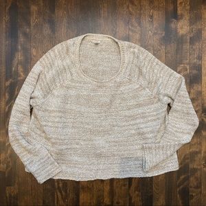 urban outfitters ecoté Brown cropped sweater